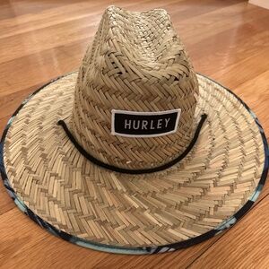 NWOT Hurley Straw Hat